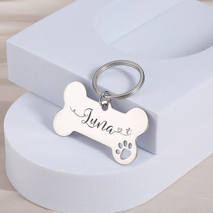 Placa identificativa para mascotas personalizada