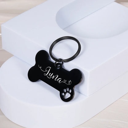 Placa identificativa para mascotas personalizada