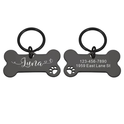 Placa identificativa para mascotas personalizada